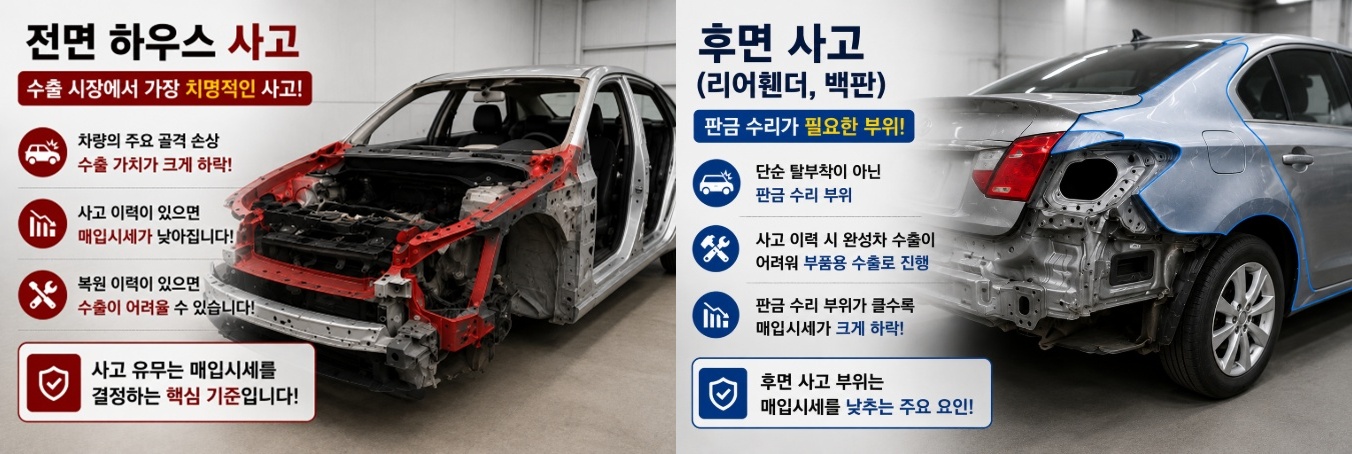 중고차수출감가사고요인