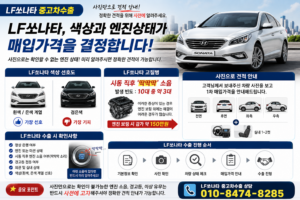 LF소나타중고차수출