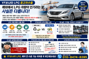 YF소나타LPG중고차수출